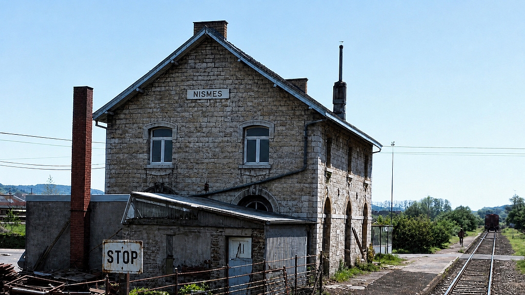 La gare de Nismes